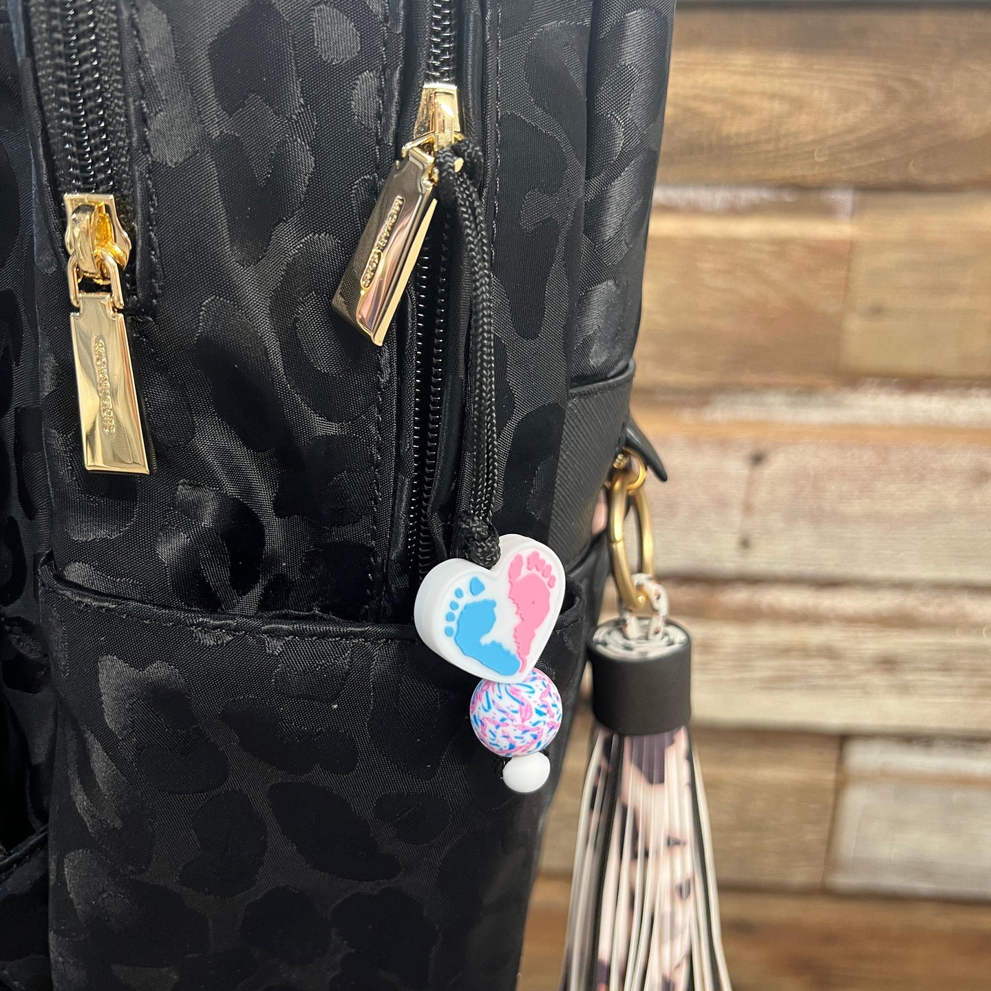 Pregnancy & Infant Loss Awareness Zipper Charm